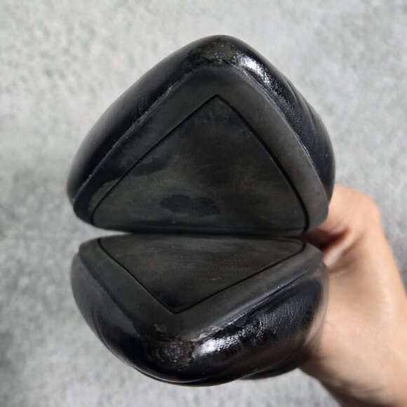 Naturalizer Tennessee Black Half D'Orsay Faux Leather Pointed Toe Flats Capsule - Picture 11 of 11